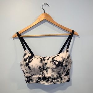 Pink Victoria Secret Marble Wireless Lightly Lined Bra